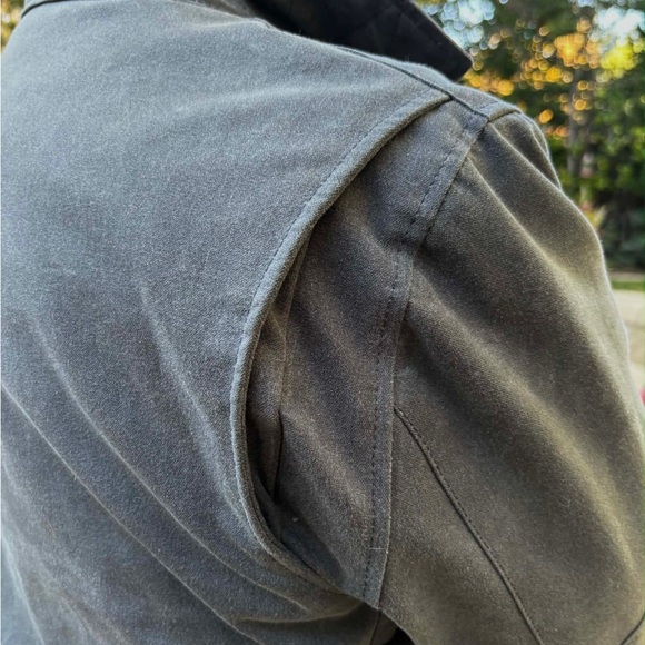 SOLD - Iron & Resin Navigator Jacket Waxed Canvas 1st Generation Charcoal Grey - Picture 7 of 12